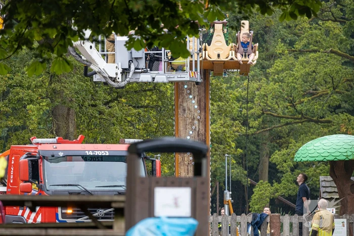 Kinderen gered uit attractie Speelpark Oud Valkeveen
