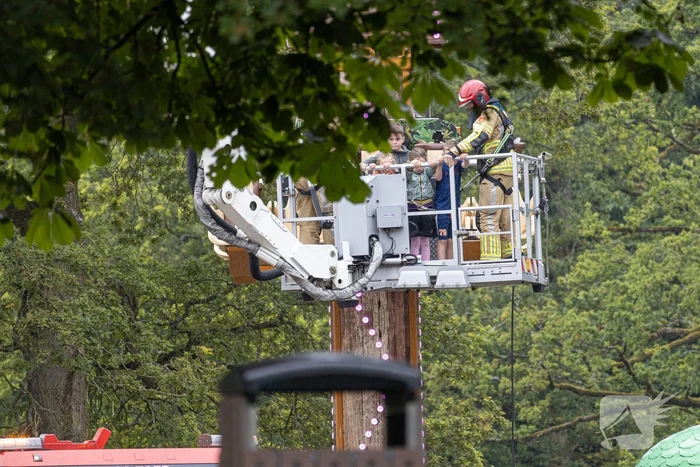 Kinderen gered uit attractie Speelpark Oud Valkeveen