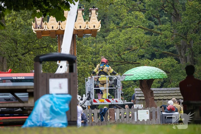 Kinderen gered uit attractie Speelpark Oud Valkeveen