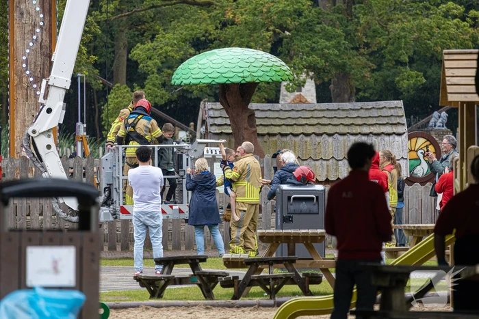 Kinderen gered uit attractie Speelpark Oud Valkeveen