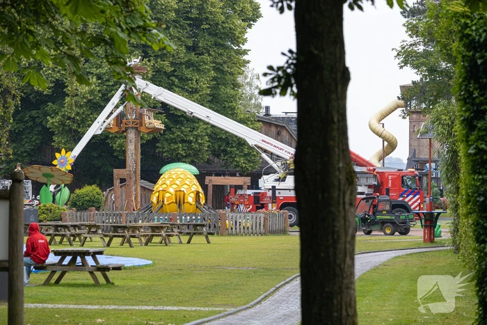 Kinderen gered uit attractie Speelpark Oud Valkeveen