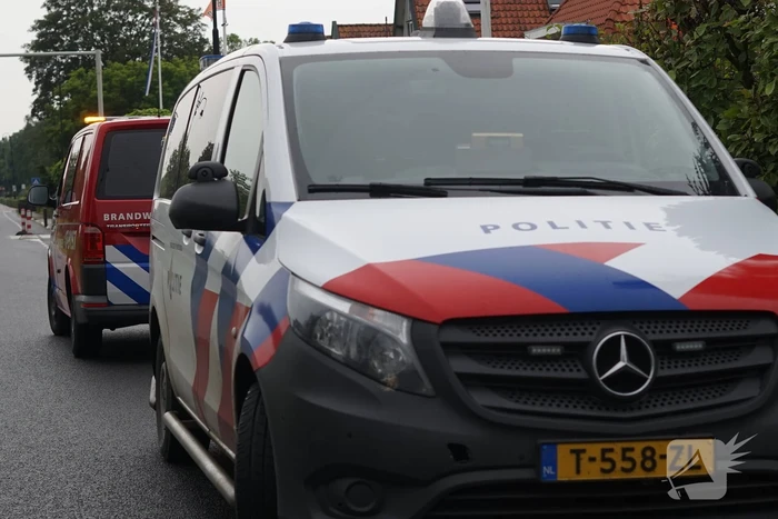 Gasleiding gaat kapot in tuin