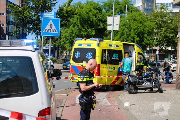 Motorrijder zwaargewond bij ongeval