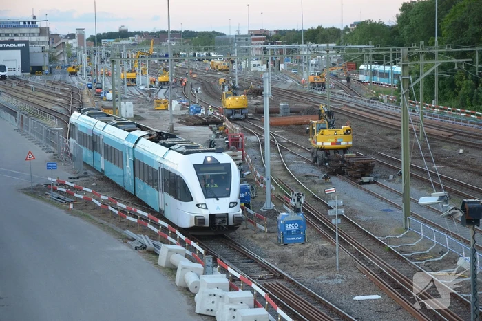 Treinverkeer weken lang stilgelegd door spoorwerkzaamheden