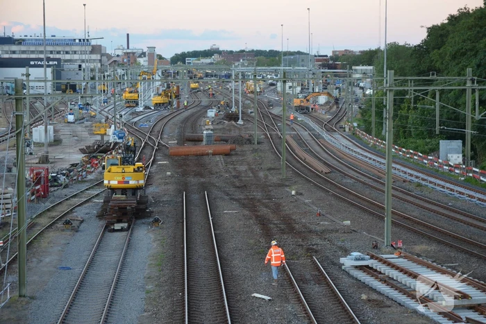 Treinverkeer weken lang stilgelegd door spoorwerkzaamheden