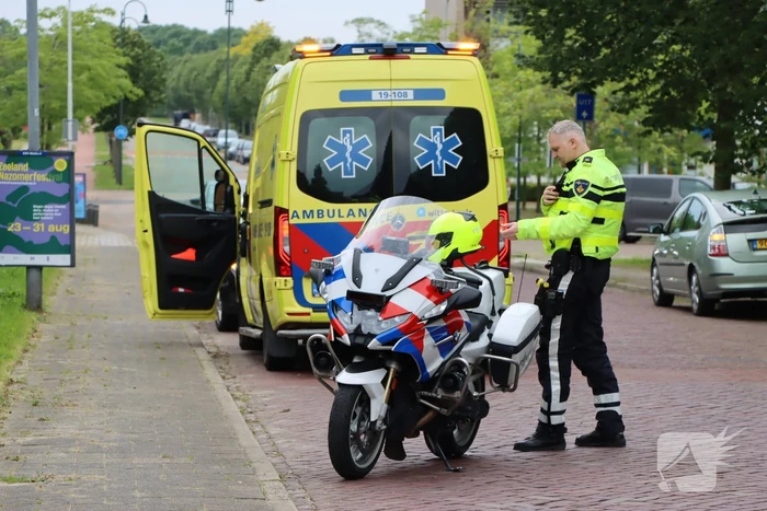 Scooterrijder gaat onderuit en raakt gewond