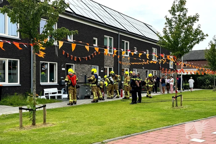 Woning geventileerd na brand