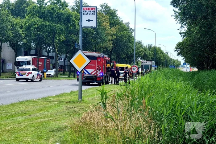 Motorrijder overleden bij aanrijding met vrachtwagen