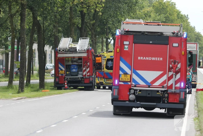 Motorrijder overleden bij aanrijding met vrachtwagen