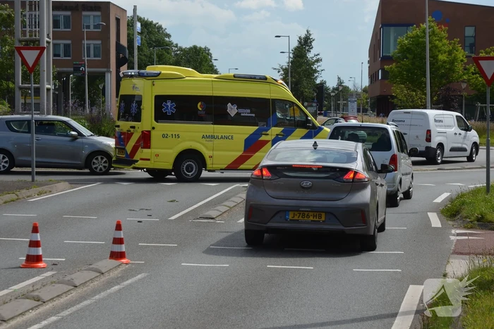 Scooterrijder gewond bij ongeval