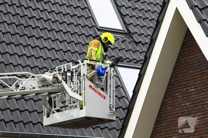 Brand in meterkast nieuwbouwwoning