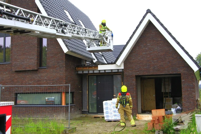 Brand in meterkast nieuwbouwwoning