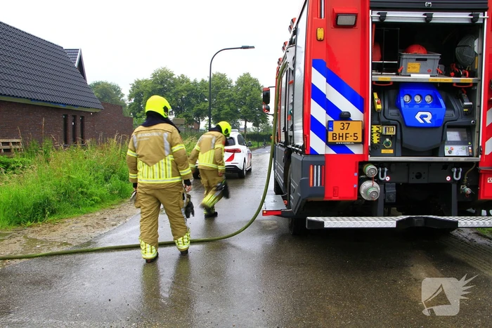 Brand in meterkast nieuwbouwwoning