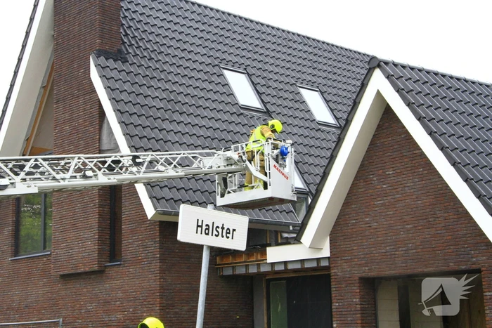 Brand in meterkast nieuwbouwwoning