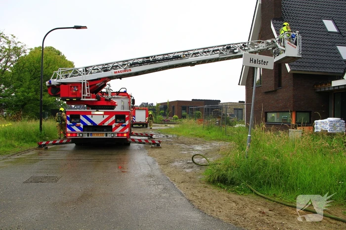 Brand in meterkast nieuwbouwwoning