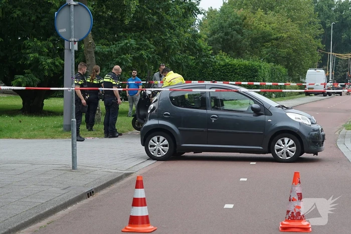Traumateam ingezet voor ongeval met scooter