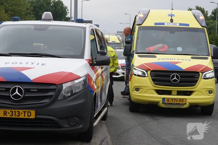 Traumateam ingezet voor ongeval met scooter