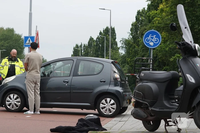 Traumateam ingezet voor ongeval met scooter