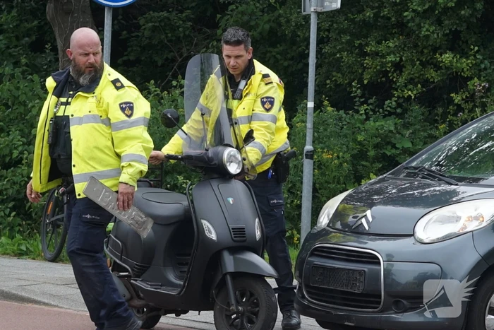 Traumateam ingezet voor ongeval met scooter