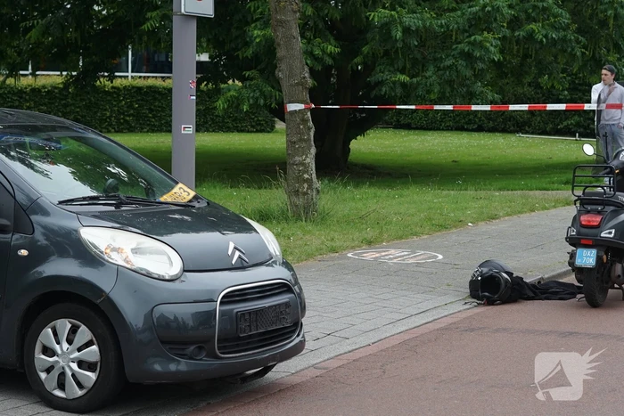 Traumateam ingezet voor ongeval met scooter