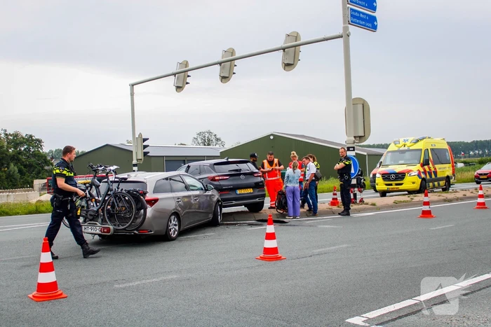Flinke schade bij botsing op kruising
