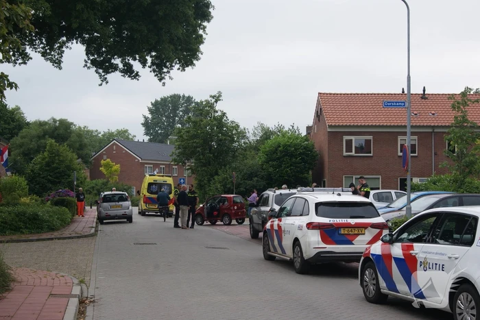 Schade en gewonden bij ongeval met brommobiel