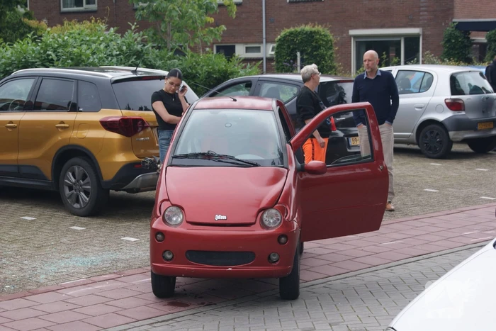 Schade en gewonden bij ongeval met brommobiel