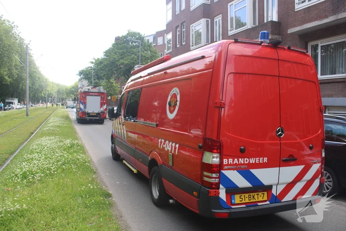 Tramverkeer gestremd vanwege leidingbreuk