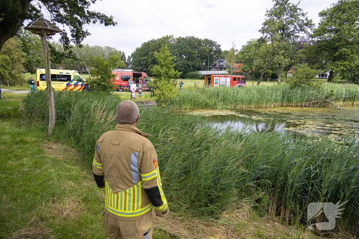 Duikactie na aantreffen bandensporen in riet