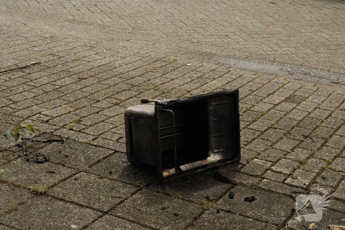 Frituurpan vat vlam op vakantiepark
