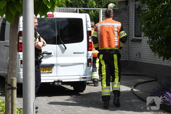 Brand in keuken erger voorkomen door brandweer