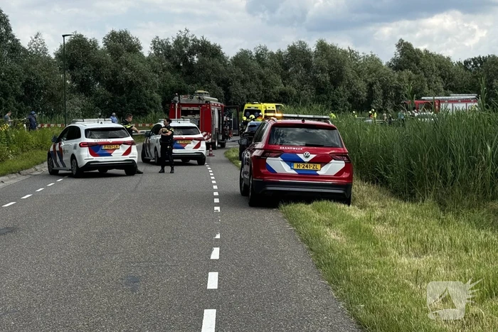 Meerdere gewonden na frontale botsing