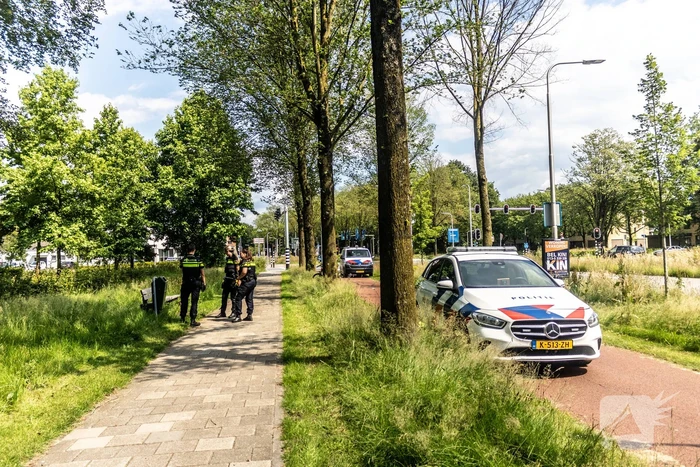 Hond achtergelaten na geweldsincident