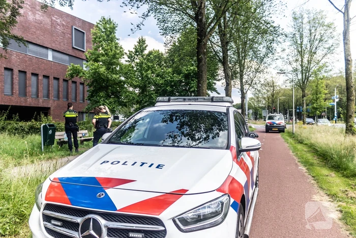 Hond achtergelaten na geweldsincident