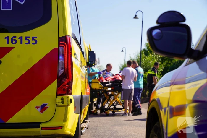 Fietser gewond bij botsing met automobilist