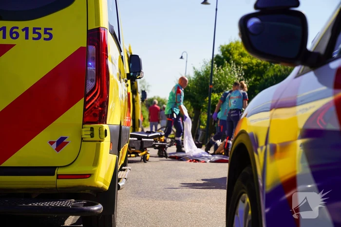 Fietser gewond bij botsing met automobilist