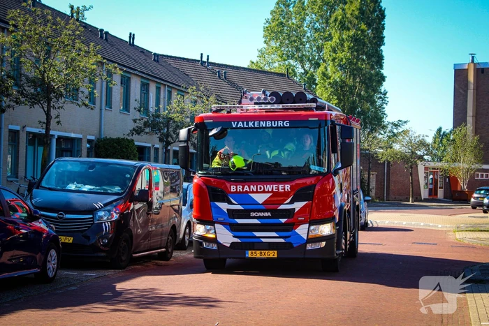 Ontplofte accu veroorzaakt schade in schuur