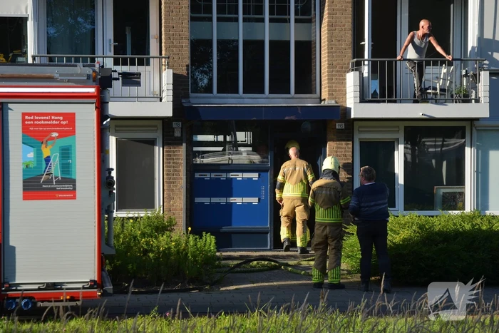 Brandstichting in onderwoning