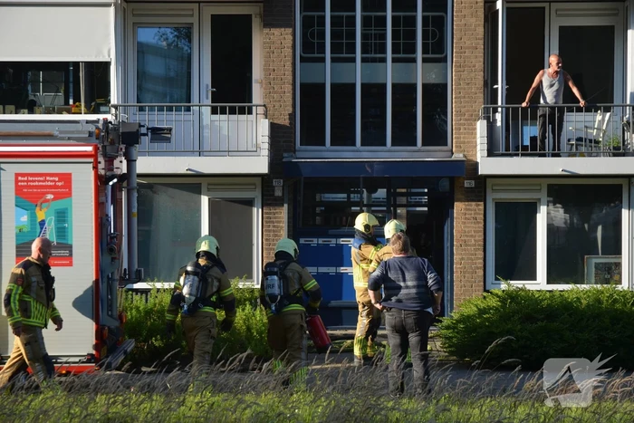 Brandstichting in onderwoning