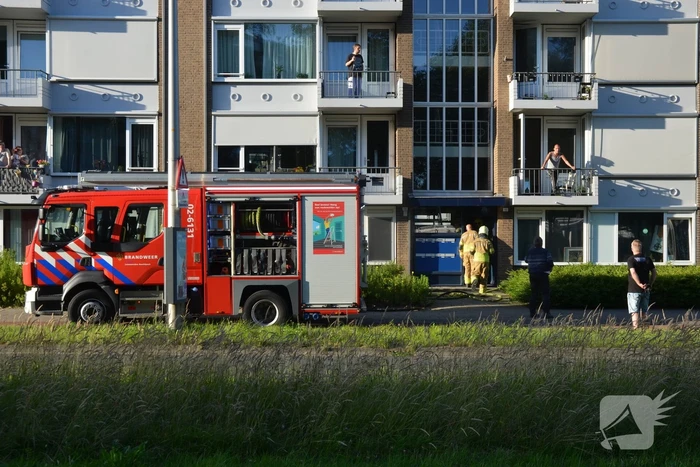 Brandstichting in onderwoning