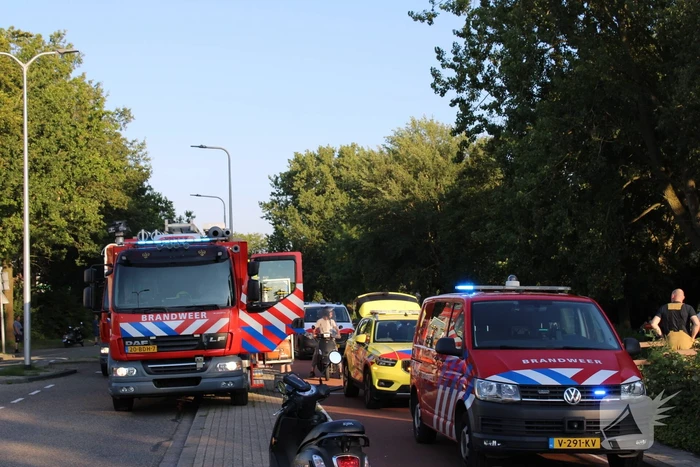 Persoon te water, hulpdiensten groot ingezet