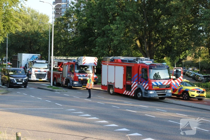 Persoon te water, hulpdiensten groot ingezet