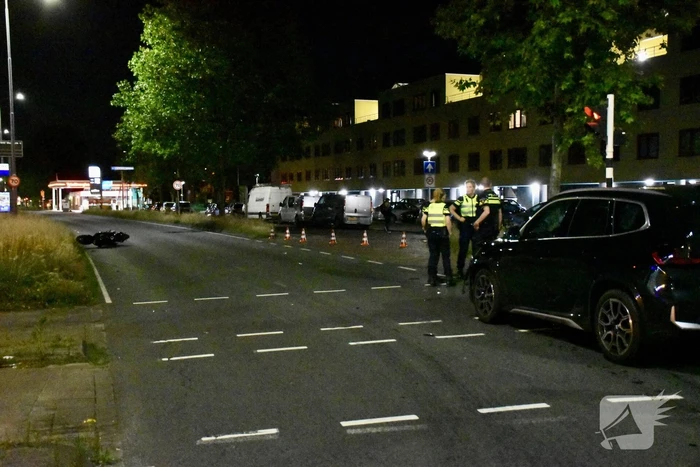 Motorrijder zwaargewond na ongeval met auto