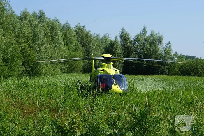 Traumahelikopter landt voor noodsituatie in Donckse velden
