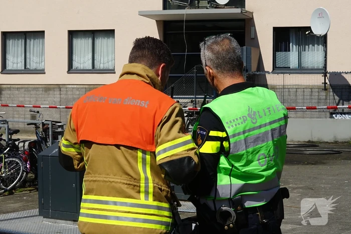 Uitslaande brand in keuken