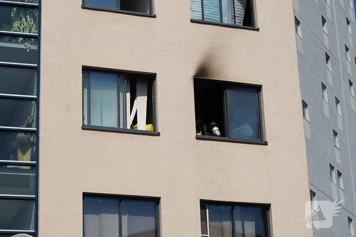 Uitslaande brand in keuken