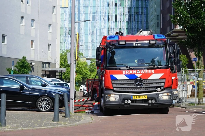 Uitslaande brand in keuken