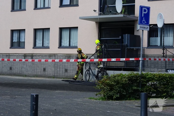 Uitslaande brand in keuken