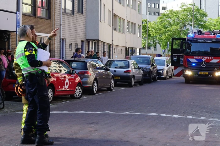Uitslaande brand in keuken