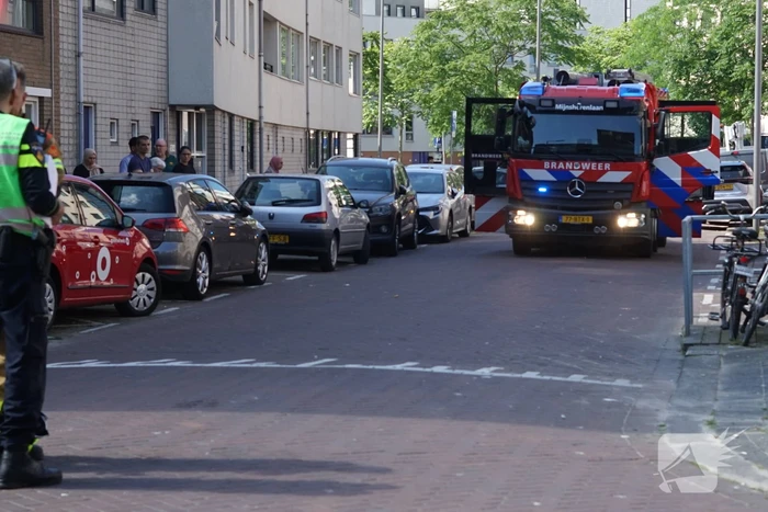 Uitslaande brand in keuken